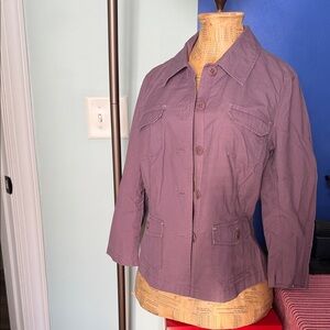 Sigrid Olsen Lavender Blazer